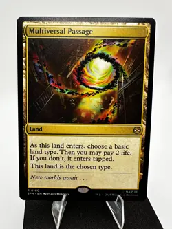 MTG Multiversal Passage #180 Marvel Spider-Man Magic Card NM - Image 1