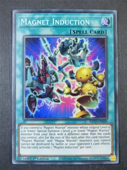 Magnet Induction KICO Super Rare - 1st ed Yugioh Card #9EW - Image 1