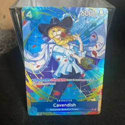 OP10-045 Cavendish : Rare Alternative Art English One Piece TCG Card : OP10: Roy - Image 1