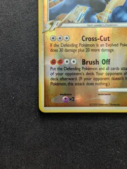 M/NM Pokemon Machamp GL Reverse Holo Card 46/111 Rising Rivals - Image 4