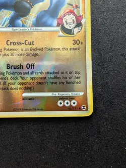 M/NM Pokemon Machamp GL Reverse Holo Card 46/111 Rising Rivals - Image 5