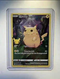 Pokemon TCG Celebrations Pikachu Full Art Ultra Rare Card 005/025 - Image 1