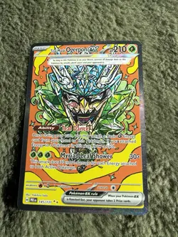 Pokemon TCG Prismatic Evolutions Teal Mask Ogerpon EX Card SIR Mint Pack Fresh - Image 1