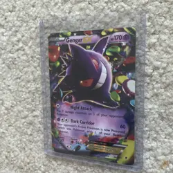 Lightly Played Pokemon TCG Gengar EX 34/119 2014 Holo Ultra Rare Card - Image 2