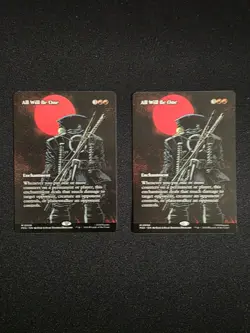 All Will Be One (Borderless) Teenage Mutant Ninja Turtles Magic MTG X2 Copies - Image 1