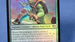 Michelangelo, Weirdness to 11 Teenage Mutant Ninja Turtles Foil - Image 4