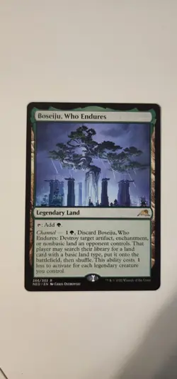Boseiju, Who Endures Kamigawa Neon Dynasty LP MTG Ships Double Sleeved+Tracking - Image 2