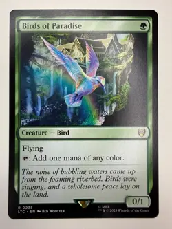 Birds of Paradise [The Lord of the Rings: Tales of Middle-Earth Commander] NM - Image 1