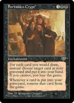 MTG Mirage - Forbidden Crypt (x2) NM - Image 1