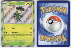 DOLLIV 103/091 SHINY RARE PALDEAN FATES POKEMON NM/M - Image 1