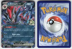 N'S ZOROARK EX 098/159 DOUBLE RARE JOURNEY TOGETHER POKEMON NM/M - Image 1