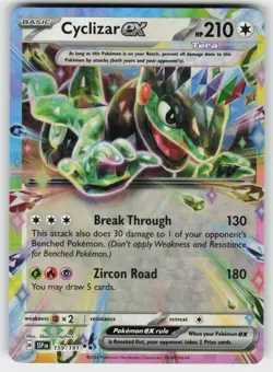 CYCLIZAR EX 159/191 DOUBLE RARE SURGING SPARKS POKEMON NM/M - Image 2