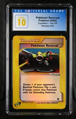 POP 1 - CGC Pristine 10: Pokemon Energy Reversal Expedition Reverse Holo #146 - Image 1