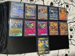 Pokemon Prismatic Evolution Japanese SAR Vaporeon - Flareon Masterball Holo Lot - Image 1