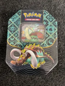 Pokemon TCG: Scarlet & Violet Paldean Fates Tin - Great Tusk ex - Image 1