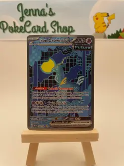 Iron Crown EX Full Art (158/131) - Prismatic Evolutions - Pokemon TCG - NM - Image 1