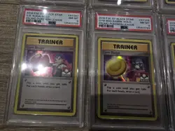 Kanto 8 Gym Badge Pokemon League HOLO XY PROMO XY203-210 SEQUENTIAL SET PSA 7-9 - Image 4