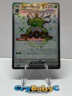Pokemon Forretress ex 230/193 Paldea Evolved SV Ultra Rare Full Art - Image 1