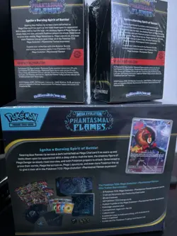Pokemon TCG Phantasmal Flames ETB And Two Booster Bundles - Image 5