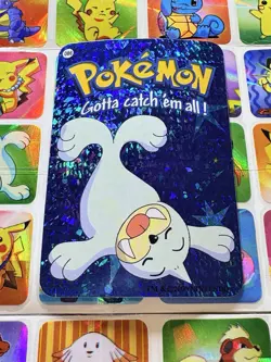 Pokemon 151 Vintage Pocket Monsters Vending HOLO Prism Sticker 2000 Nintendo - Image 3