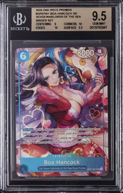2025 ONE PIECE PROMOS #OP07051 BOA HANCOCK SR BGS 9.5 - Image 1