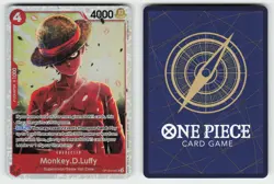 MONKEY.D.LUFFY OP12-015 SR LEGACY OF THE MASTER ONE PIECE NM/M - Image 1