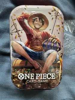 One Piece Mini Tin Vol 2 Factory Sealed NEW Monkey D. Luffy OP13 - Image 1