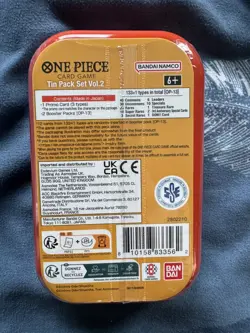 One Piece Mini Tin Vol 2 Factory Sealed NEW Monkey D. Luffy OP13 - Image 2