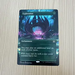 MTG English Borderless Exploration Foil Double Masters - Image 1