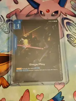 Gundam Card Game St08 Siege Ploy C+ - Image 1