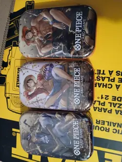ONE PIECE CARD GAME Mini Tins Complete Set Of 3 VOL. 2 In Hand Ready To Ship - Image 4