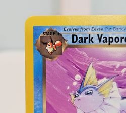 Dark Vaporeon 1st Edition 45/82 Team Rocket Pokemon Card WOTC LP - Image 4