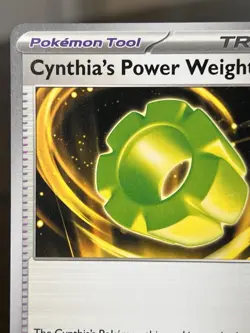 Cynthia's Power Weight 162/182 Play! Pokemon Prize Pack Series Cards Non-Holo NM - Image 2