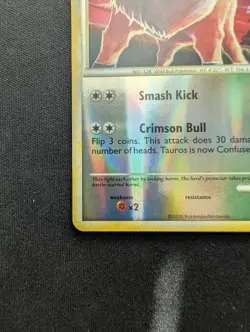 M/NM Pokemon Tauros Reverse Holo Card 41/95 Unleashed - Image 4