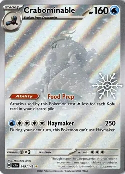 Crabominable - (Holiday Calendar) Illustration Rare Miscellaneous Cards & Produc - Image 1