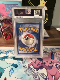 Pokemon Black Star Mew #9 Holo Promo League TCG Card 2000 - Image 2