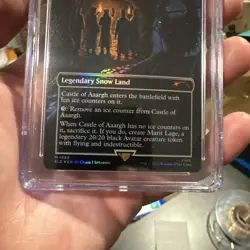 MTG Castle of Aaargh - Dark Depths CGC 7 NM Foil Secret Lair Monty Python SLD - Image 2