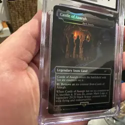 MTG Castle of Aaargh - Dark Depths CGC 7 NM Foil Secret Lair Monty Python SLD - Image 3