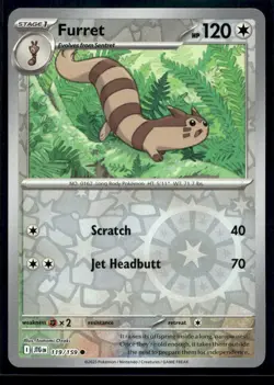Furret - SV09: Journey Together 119/159 NM Pokemon TCG | Buy 10 Get 10 Free - Image 1