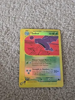 2003 Pokemon Golbat 060/144 Skyridge Holo - Image 1