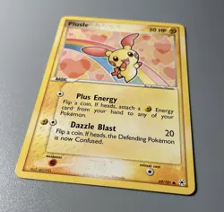 Pokemon TCG - PLUSLE - 69/101 - EX: HIDDEN LEGENDS (2004) - **DAMAGED** - Image 3