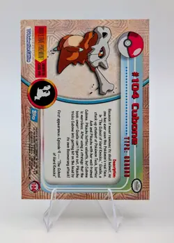 2000 Topps Pokemon: Cubone Foil #104 - NM/LP - Image 2