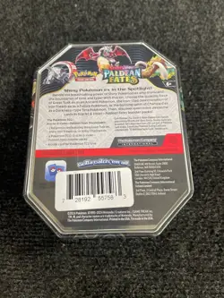 Pokemon TCG: Scarlet & Violet Paldean Fates Tin - Iron Treads - Image 2