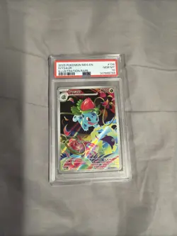 2025 POKEMON MEG EN-MEGA EVOLUTION 134 IVYSAUR ILLUSTRATION RARE PSA 10 - Image 3