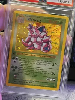 1999 Pokemon Base Set Nidoking #11 Holo – 1st Edition Shadowless – PSA 10 GEM MT - Image 4