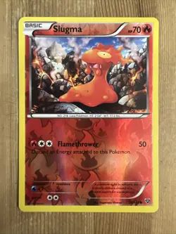 Slugma - 20/146 - Common - Reverse Holo NM, English Pokemon XY Base Set - Image 1