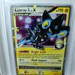 Pokemon Rising Rivals Luxray GL LV.X #109 PSA 8 - Image 3