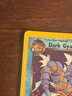 Pokemon TCG - Dark Gyarados - 8/82 - Holo - Prerelease Promo SWIRL - Image 2