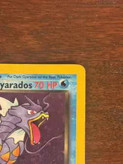 Pokemon TCG - Dark Gyarados - 8/82 - Holo - Prerelease Promo SWIRL - Image 3