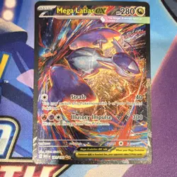 Pokemon Mega Latias EX 181/132 Me01: Mega Evolution Illustration Rare Holo - Image 1